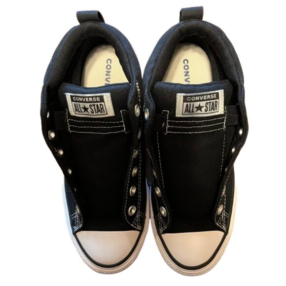 Chuck Taylor All Star Slip On Mid Top Lace Sneakers - Picture 6 of 8